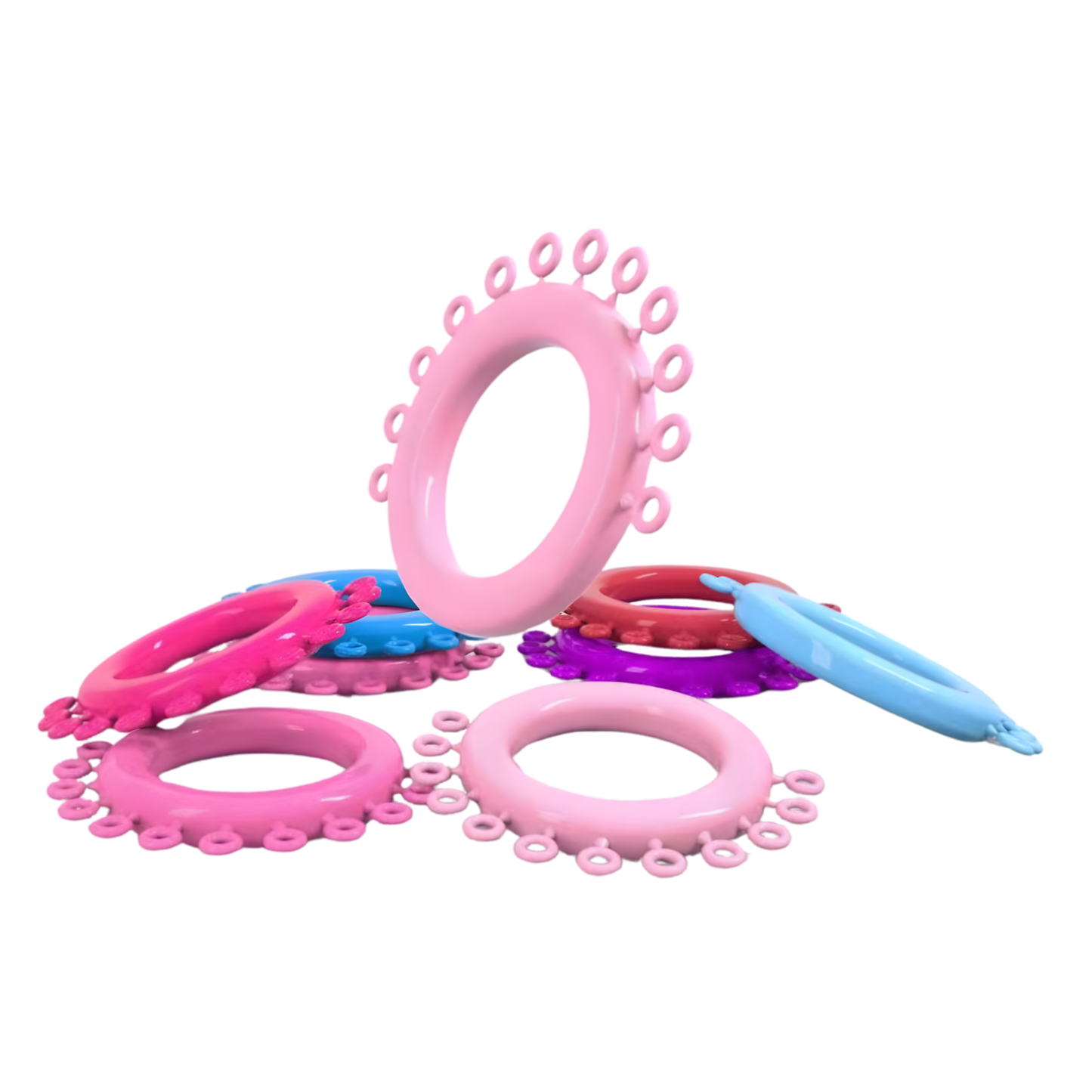 Mini-Ring-Ligature-Ties-O-Ties-Donuts-Assorted