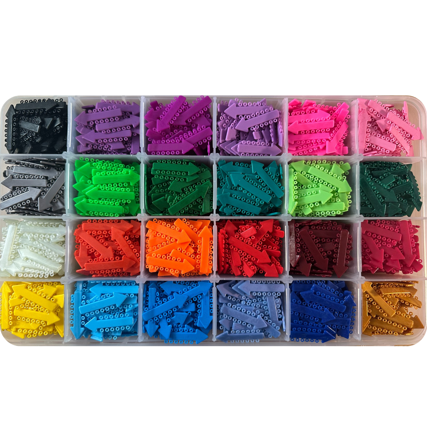 Orthodontic Mini Ties Arrow Braces Elastics Ligatures
