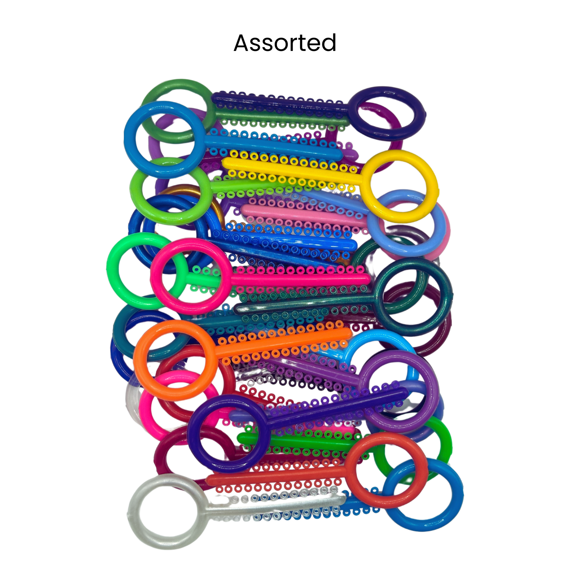 Assorted Orthodontic Ligature Ring Ties