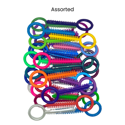Assorted Orthodontic Ligature Ring Ties