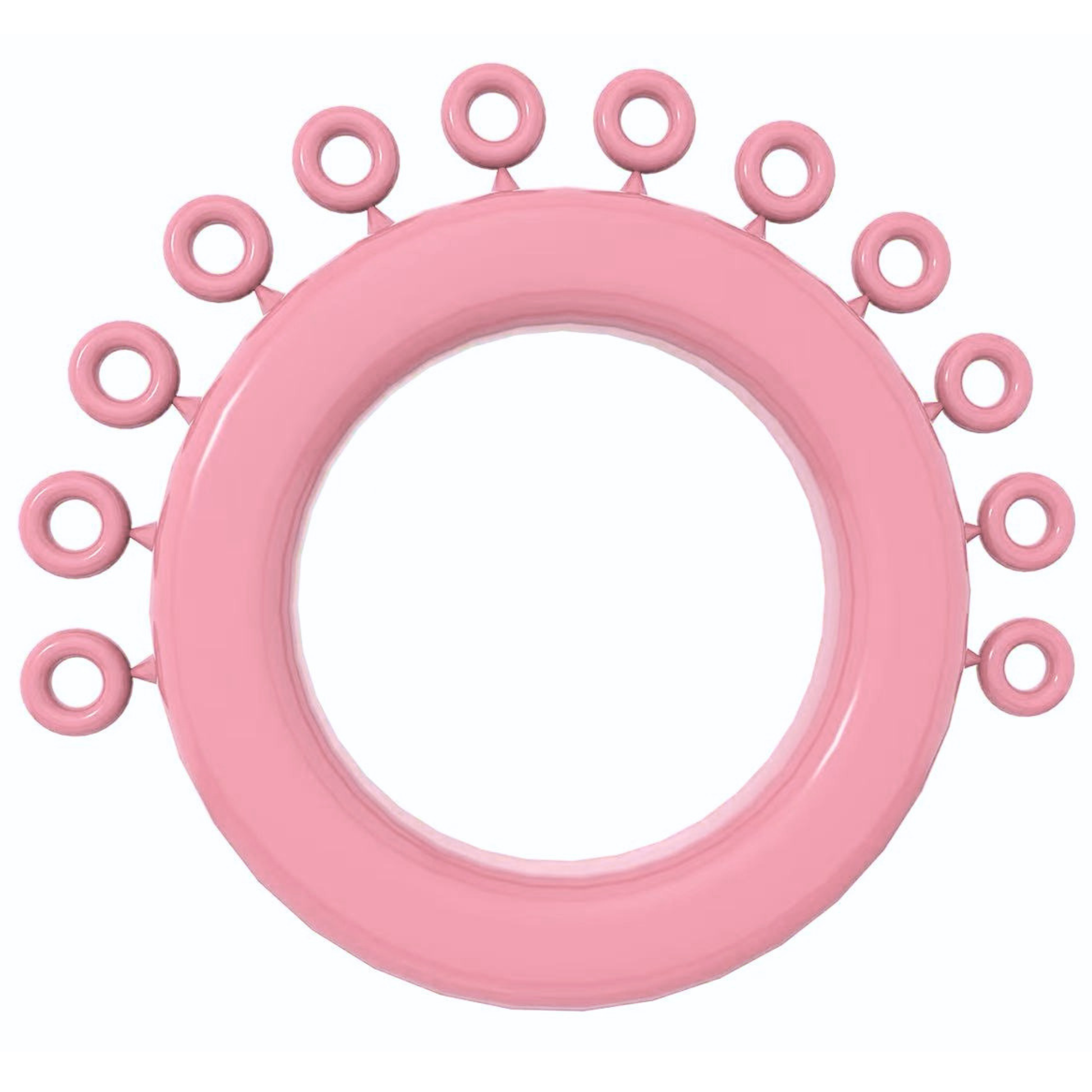 Bubblegum-Mini-Ligature-Ring-Tie-Donut-Elastomeric