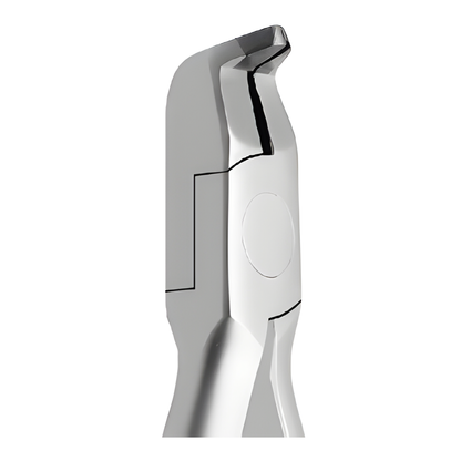 Distal-End-Cutter-Safety-Hold -Long-Handle-HuFriedy-Tungsten-Carbide-Close-Up