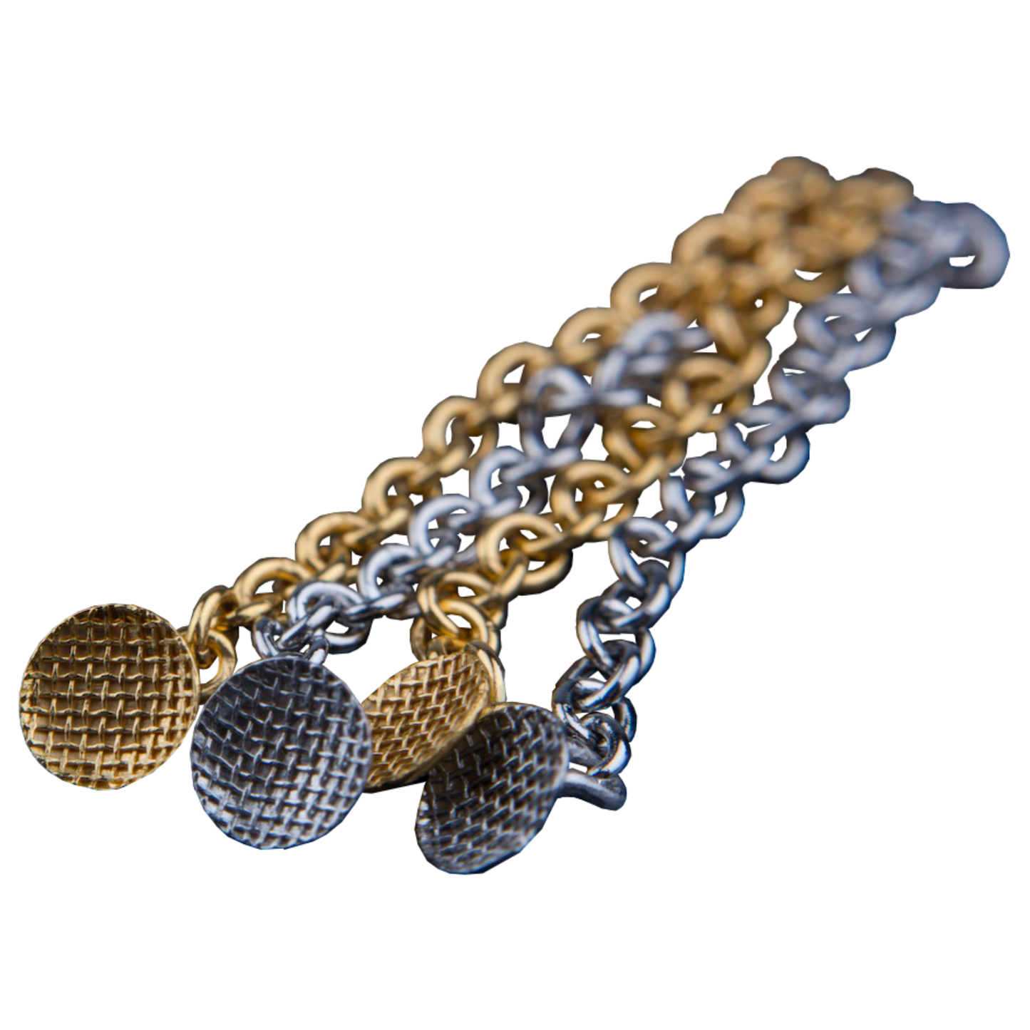 Eyelet-And-Chain-Extrusion-Chain-For-Cuspids-Eruption-Appliance-Mesh-Base