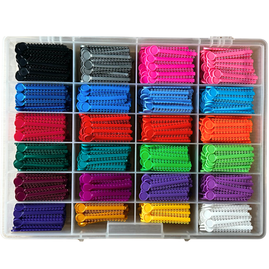 Regular-Ligature-Tie-Kit-Donuts-Elastic-Ties-O-Rings