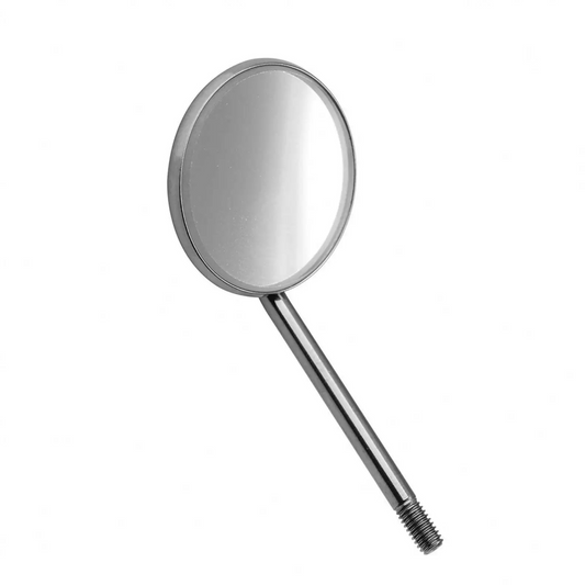 Dental Mouth Mirror Head #5 Simple Stem Box of 12