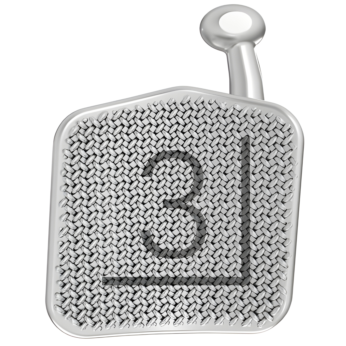 Ortho-Shop-Self-Ligating-Bracket-Passive-Gate-Damon-Q2-Auxiliary-Slot-Standard-Torque-80-Gauge-Sandblasted-Base