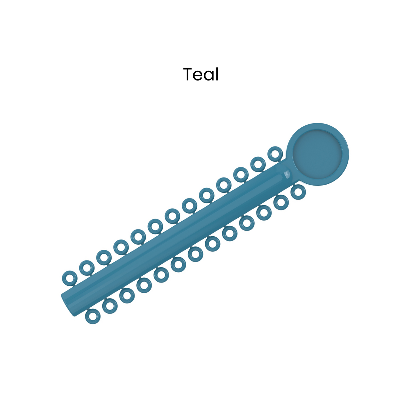 Teal-Regular-Orthodontic-Ligature-Tie